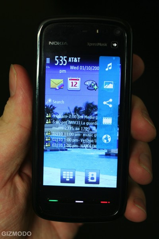 Illustration for article titled Nokia 5800 XpressMusic: Hands-on With Nokia's First S60 Touch Phone